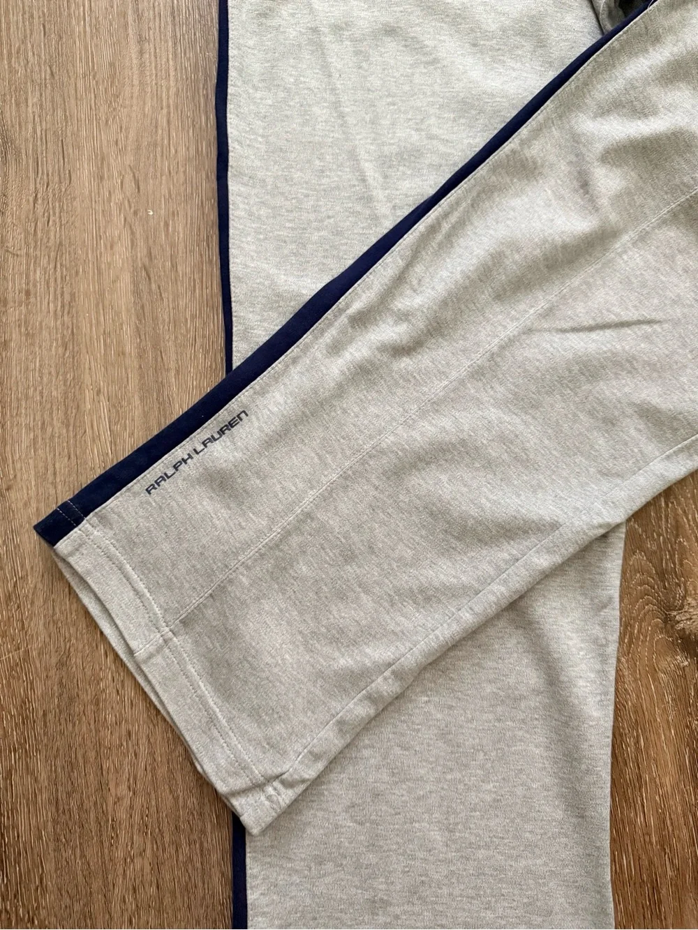 Polo Ralph Lauren Performance Sweatpants Men’s L Gray Navy Athletic Track Pants